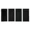 12 Packs: 2 ct. (24 total) VELCRO® Brand Black Industrial Strength Strips